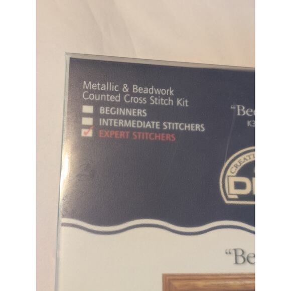 DMC Beehive NWT Metallic & Beadwork Counted Cross Stitch Kit - Picture 7 of 8